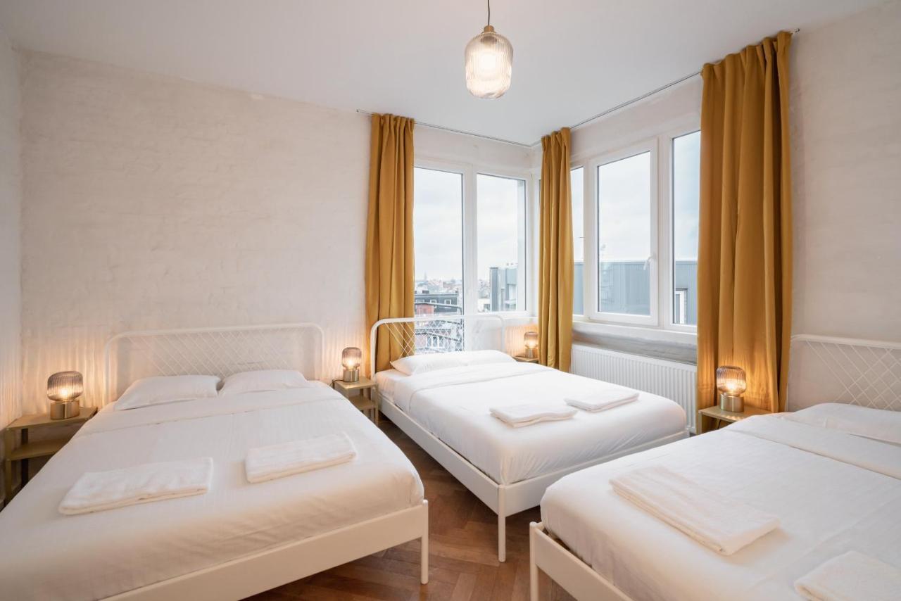Charming And Spacious Antwerp City Center Apartments Exterior foto